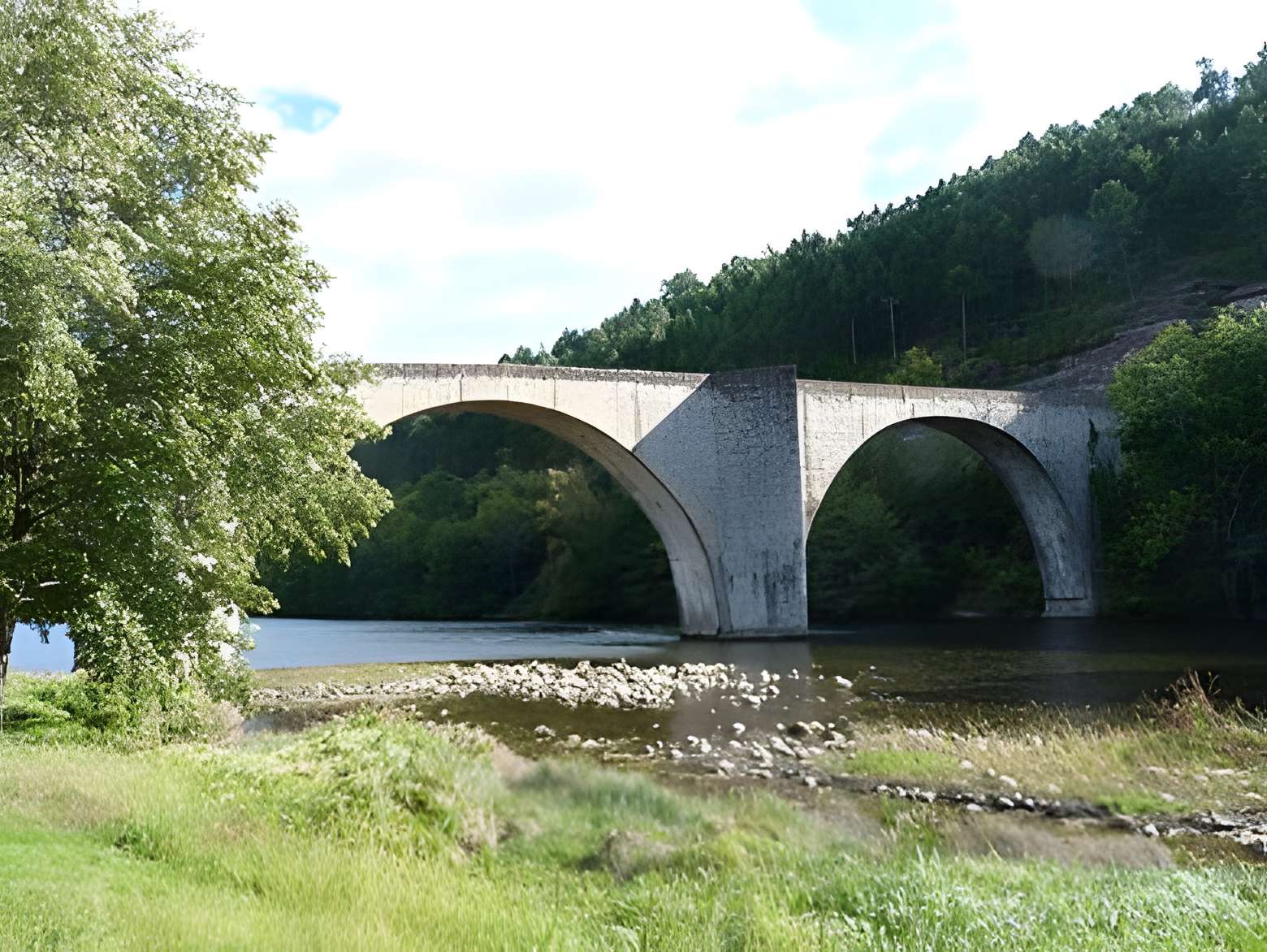 Pont sur le Chassezac de Chambonas 