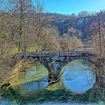 Pont sur le Lison de Cussey-sur-Lison