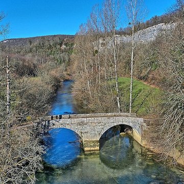 Pont sur le Lison de Cussey-sur-Lison