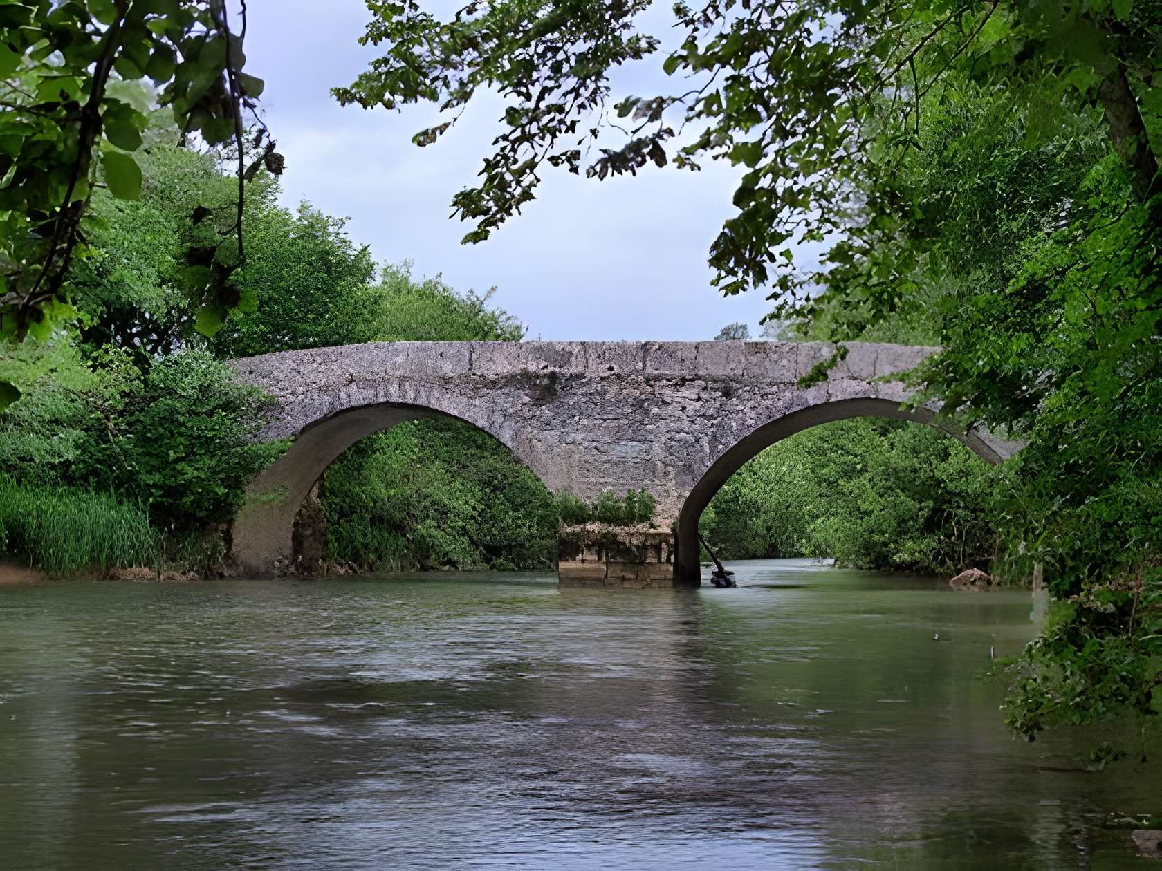 Pont sur le Lison de Cussey-sur-Lison 
