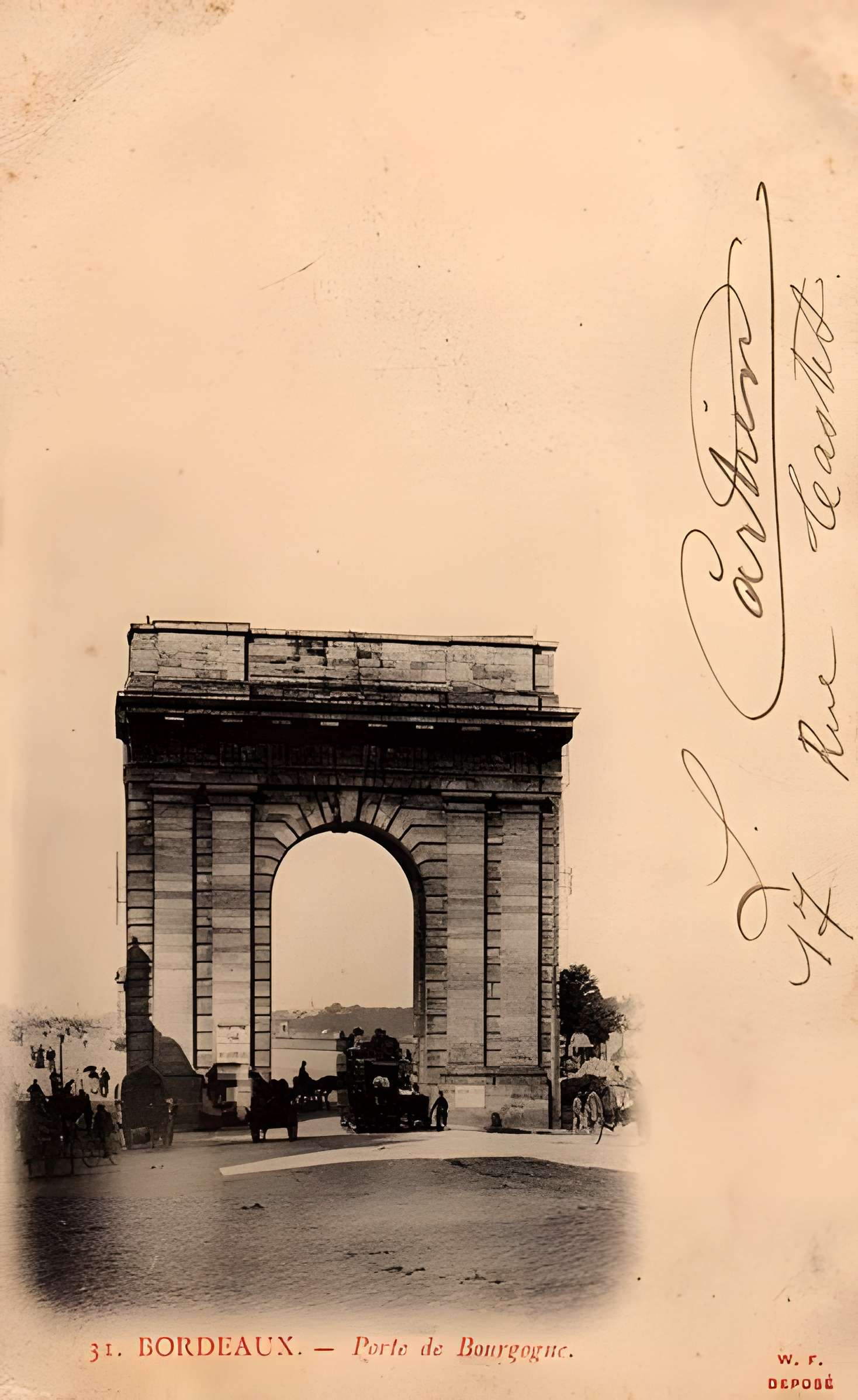 Porte de Bourgogne à Bordeaux