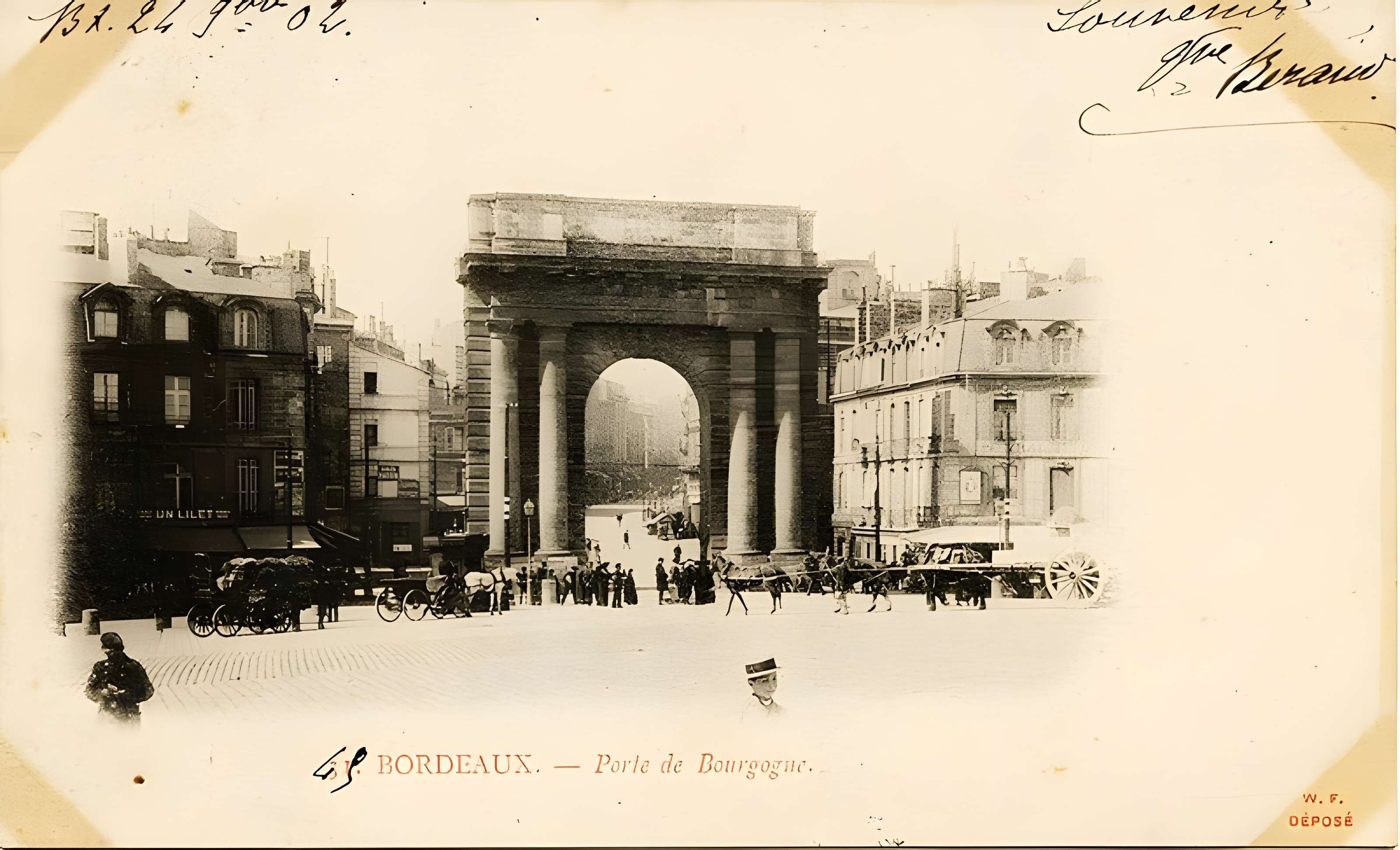 Porte de Bourgogne à Bordeaux