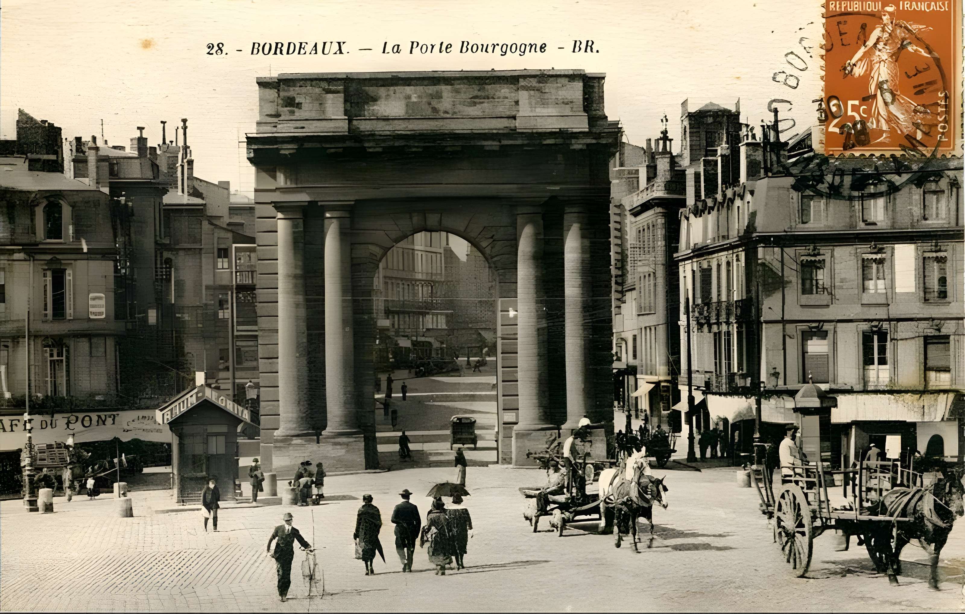 Porte de Bourgogne à Bordeaux