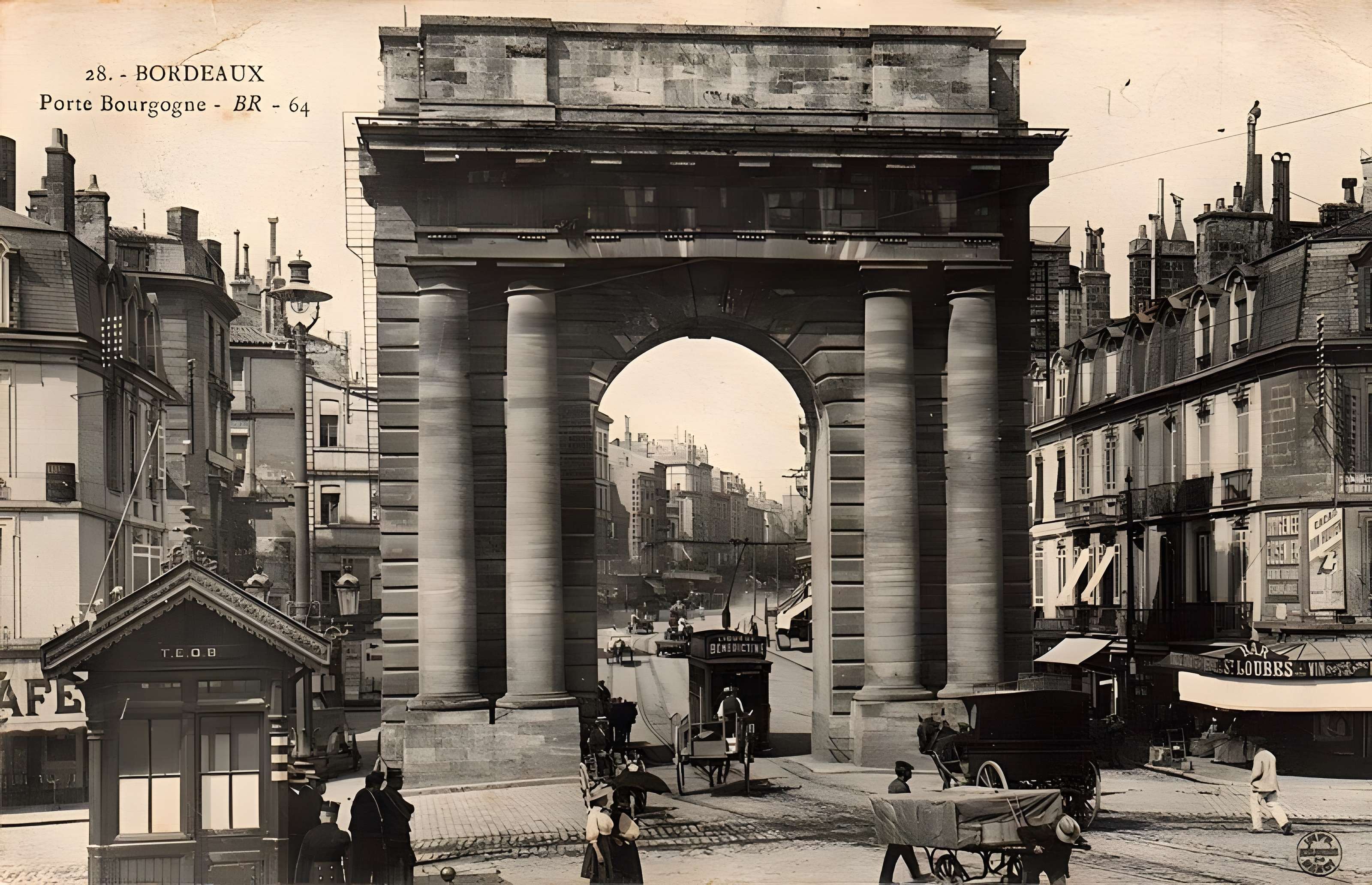 Porte de Bourgogne à Bordeaux