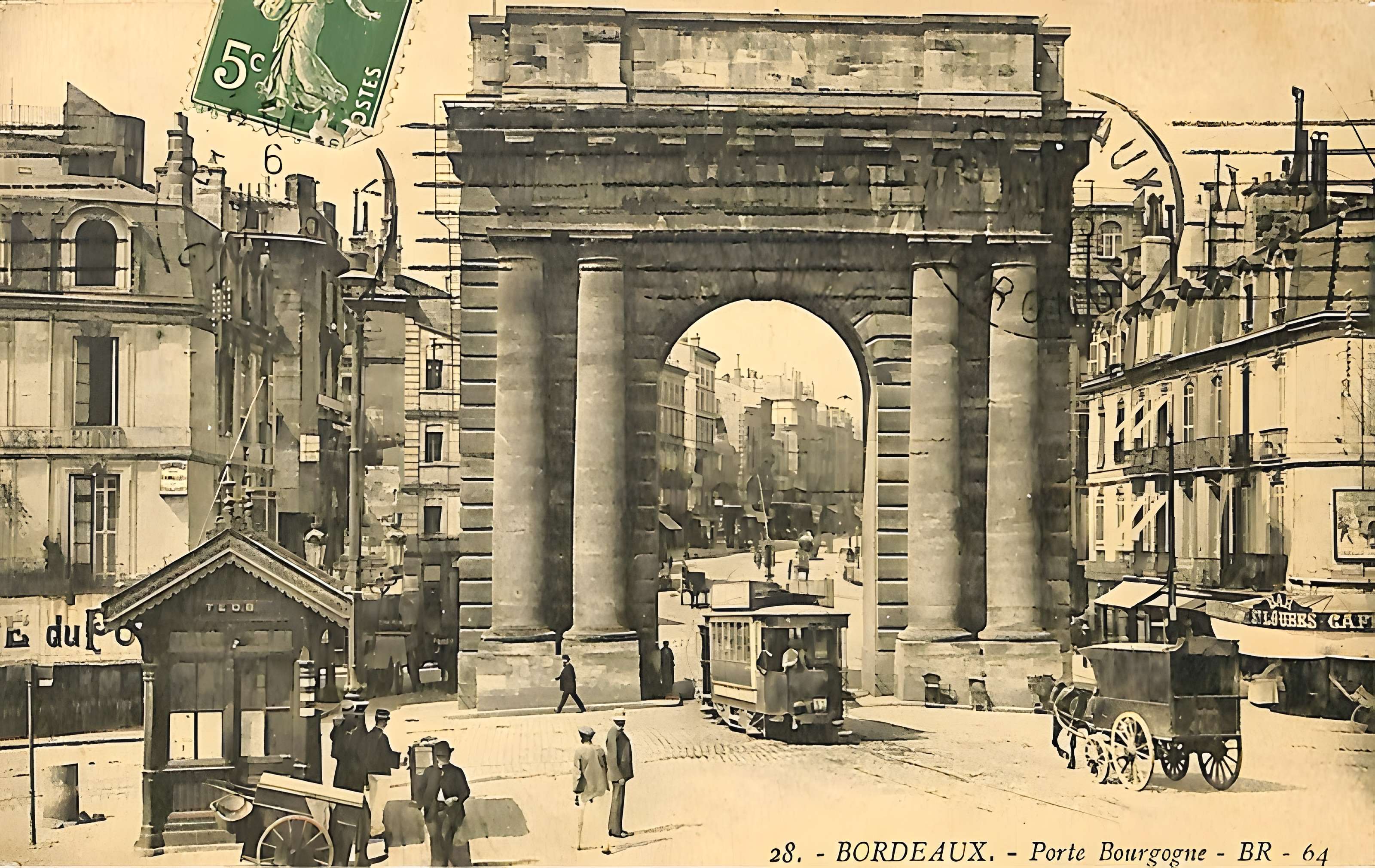 Porte de Bourgogne à Bordeaux