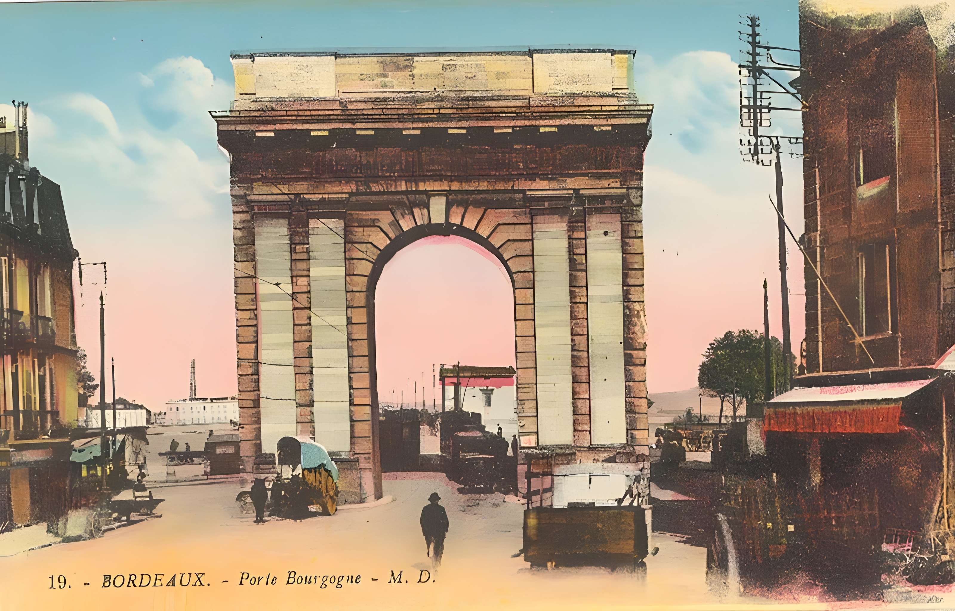 Porte de Bourgogne à Bordeaux