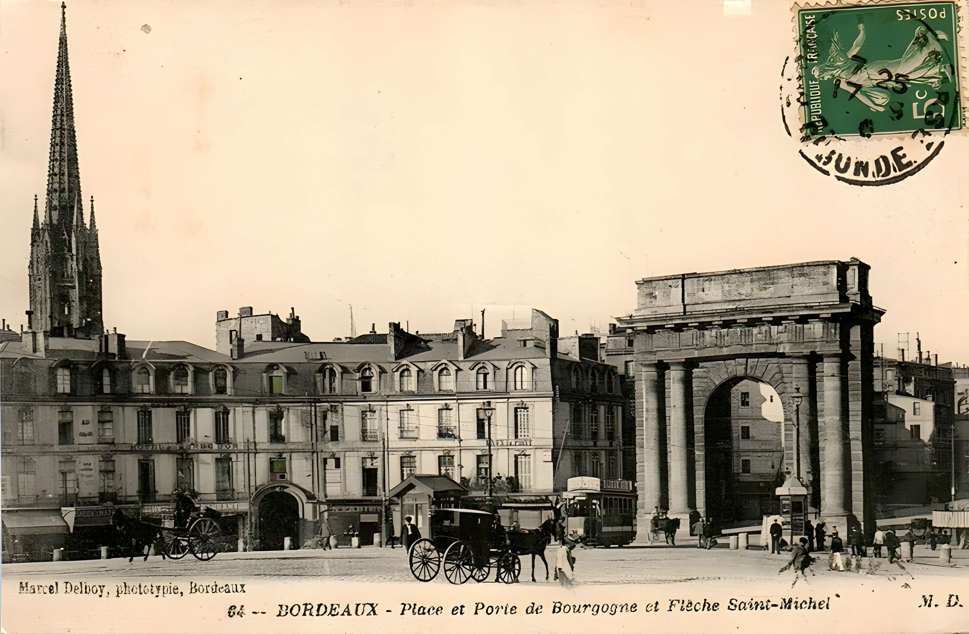 Porte de Bourgogne à Bordeaux