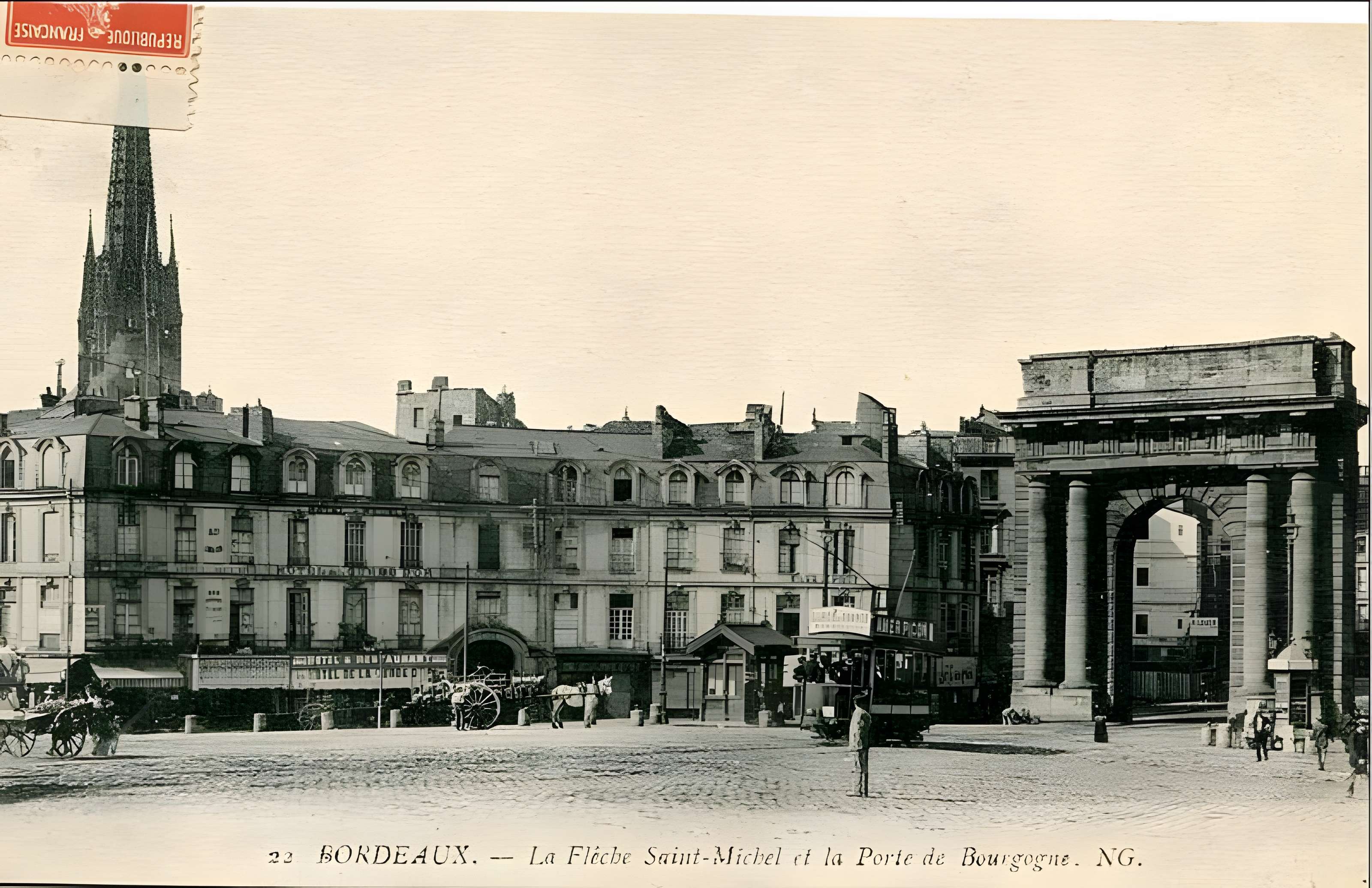 Porte de Bourgogne à Bordeaux