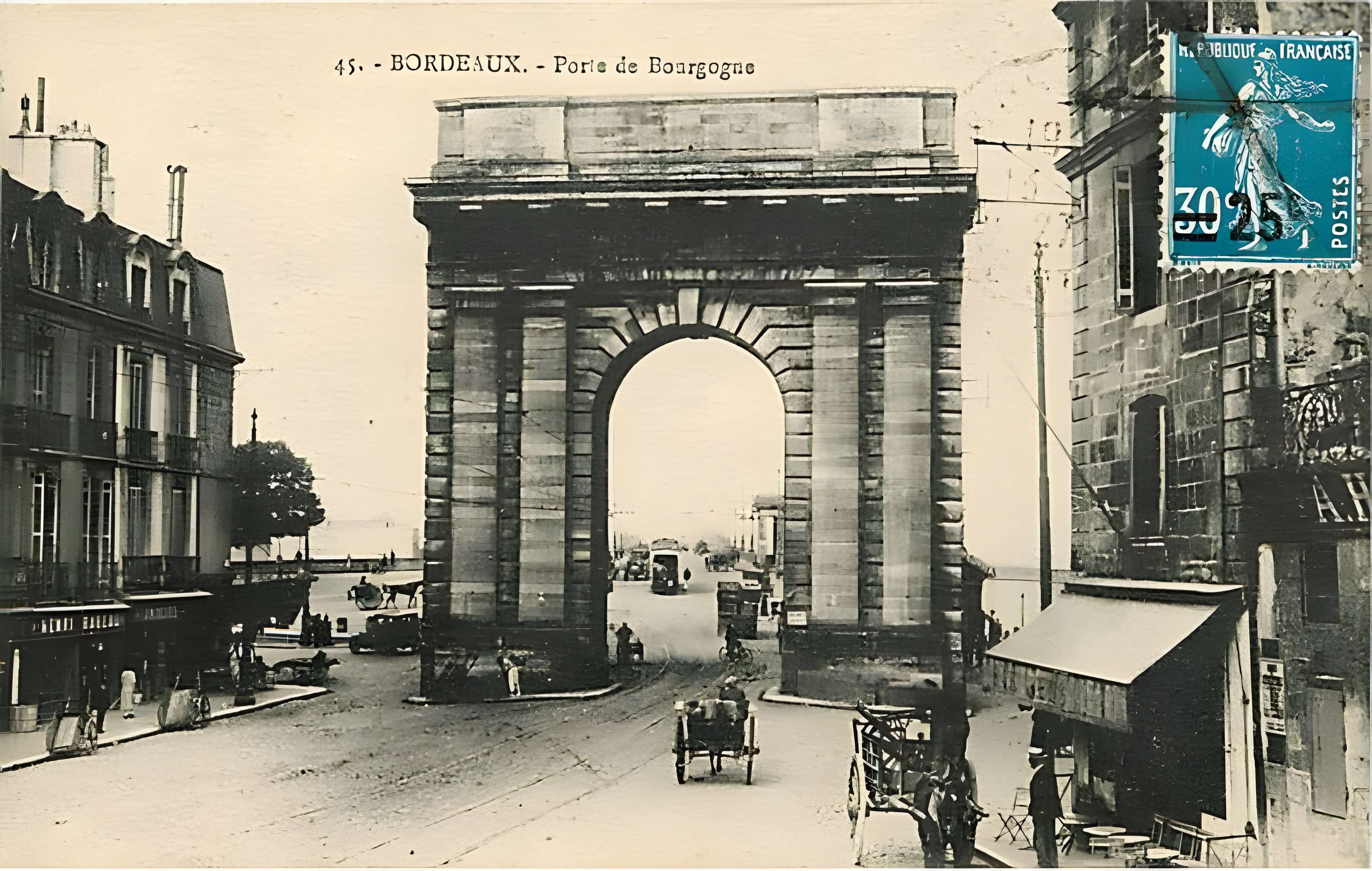 Porte de Bourgogne à Bordeaux