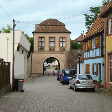 Porte de Landau à Lauterbourg