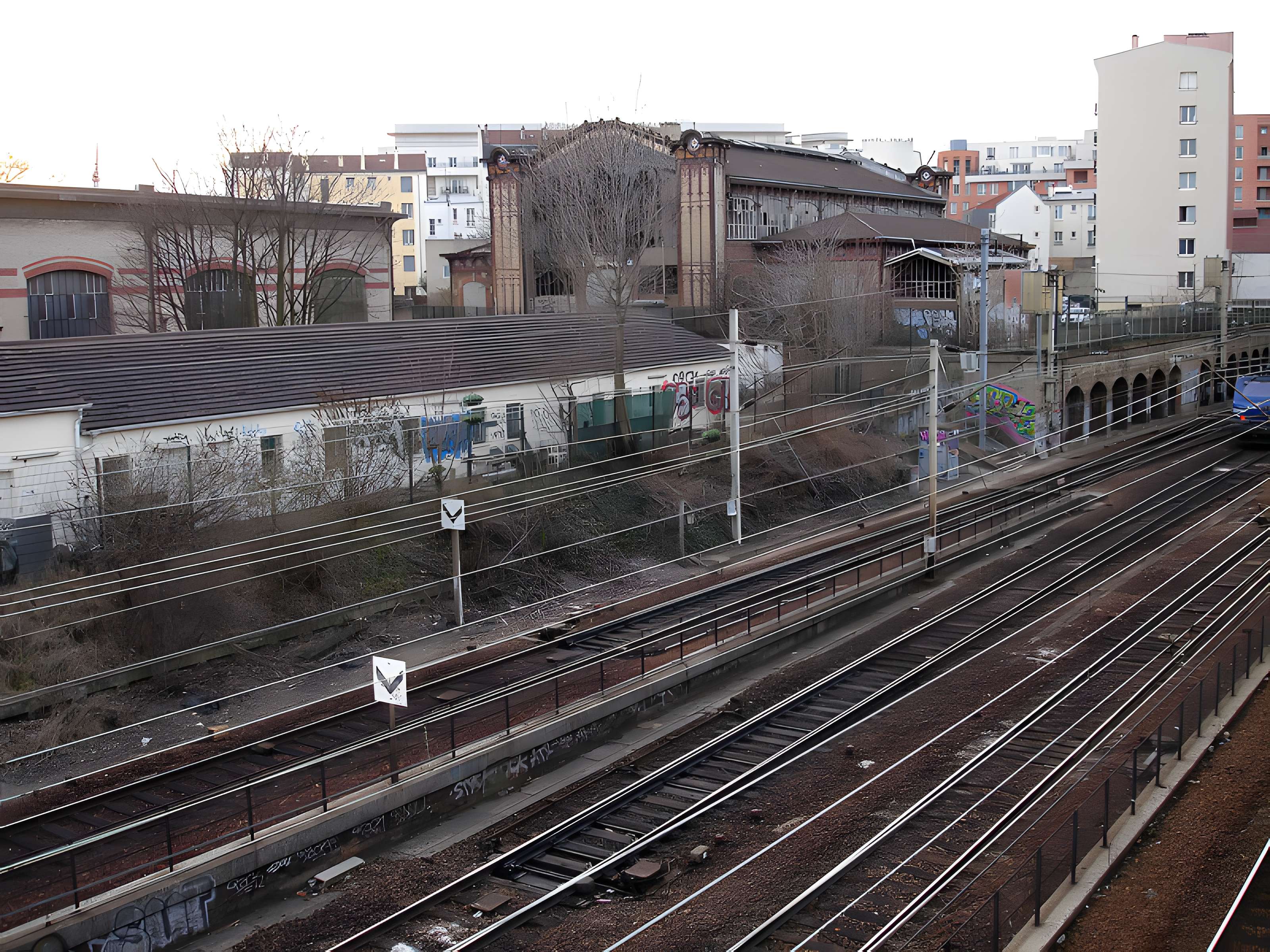 Gare, Pavillon d'Exposition dite Gare du Champ de Mars