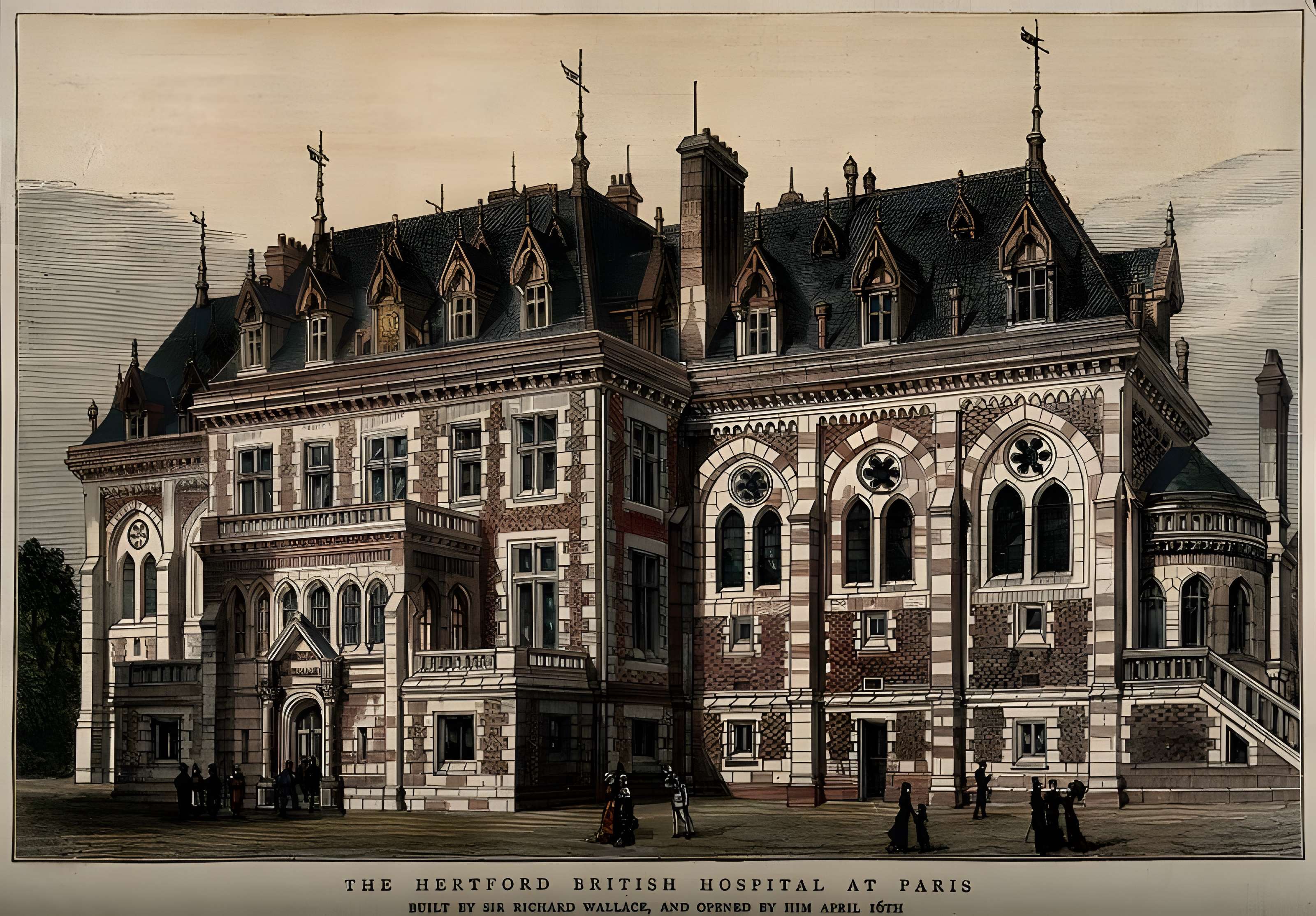 Hôpital anglais ou Hertford British Hospital Corporation