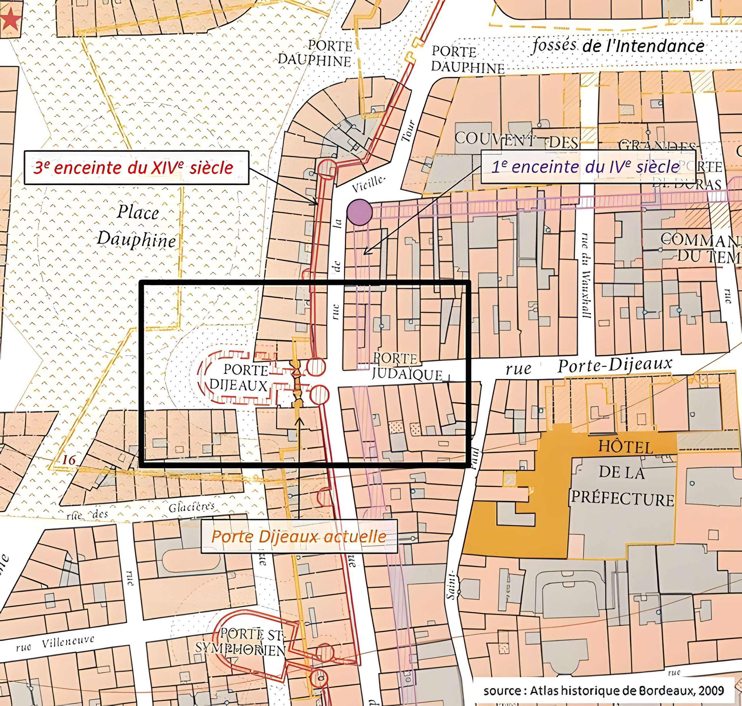 Porte Dijeaux de Bordeaux