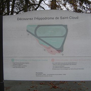 Hippodrome de Saint-Cloud également sur commune de Saint-Cloud