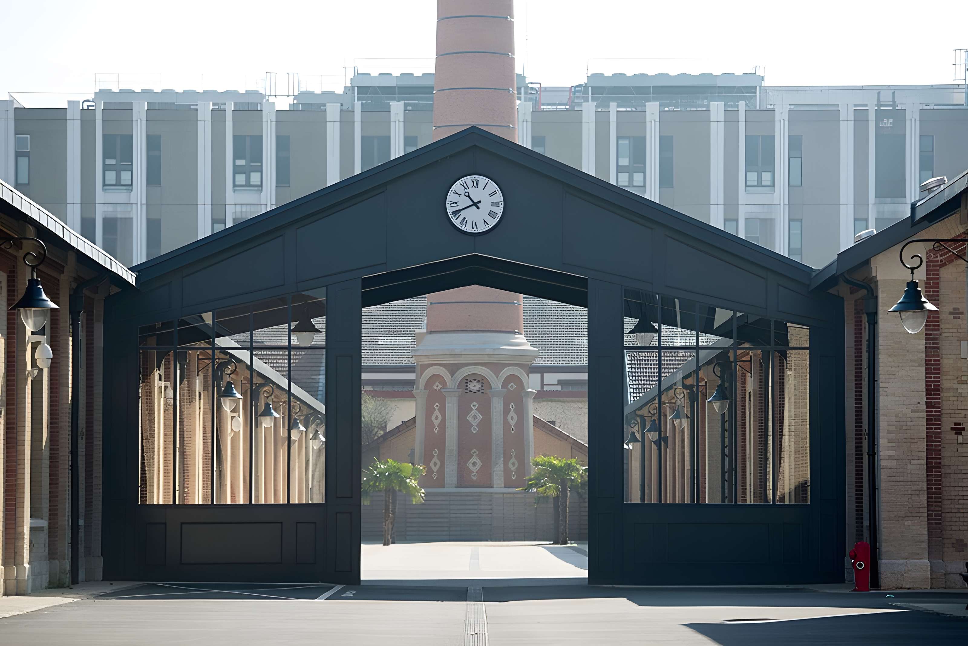 Ancienne manufacture d'allumettes, actuellement siège de la Documentation française