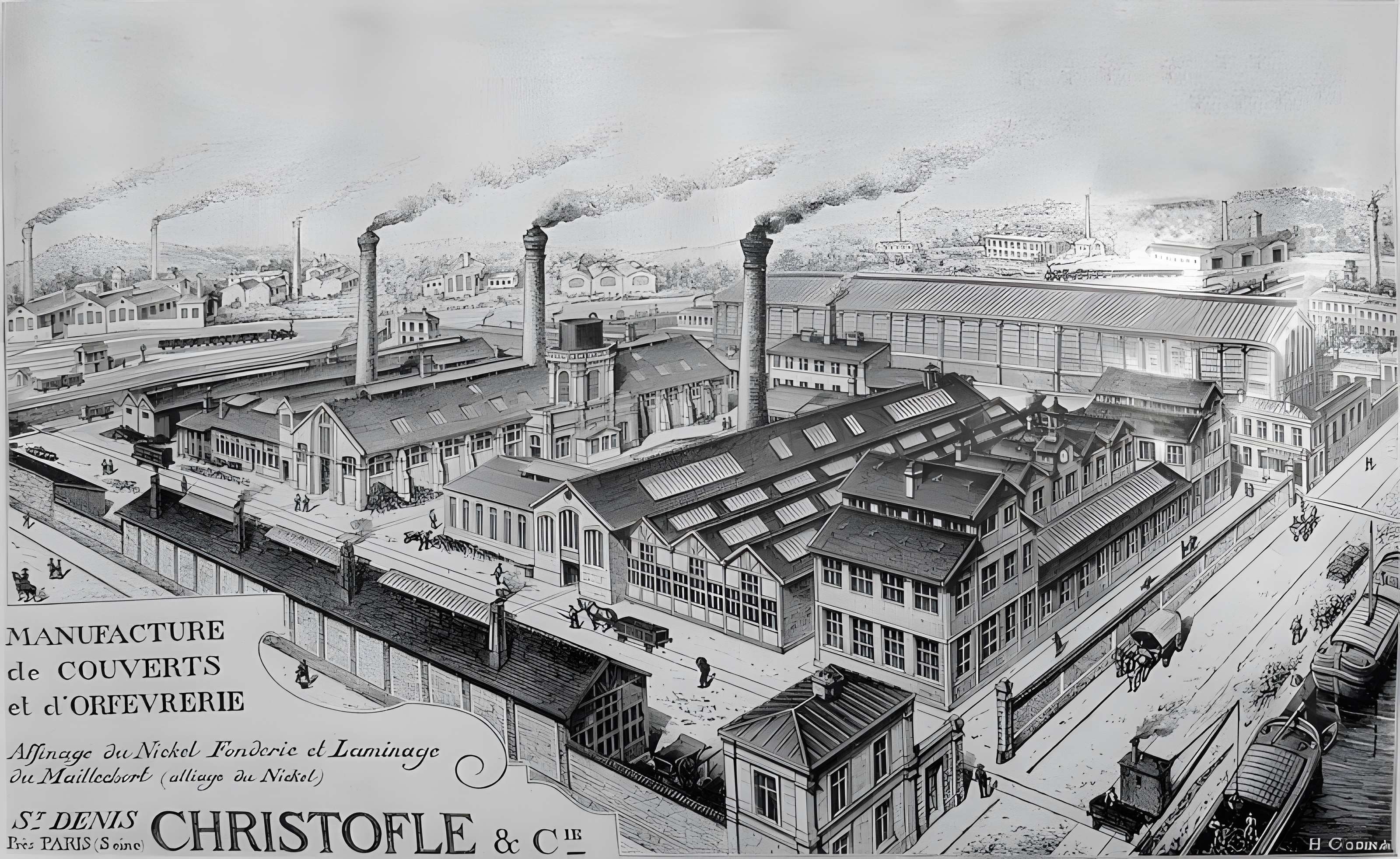 Usine de l'Orfèvrerie Christofle