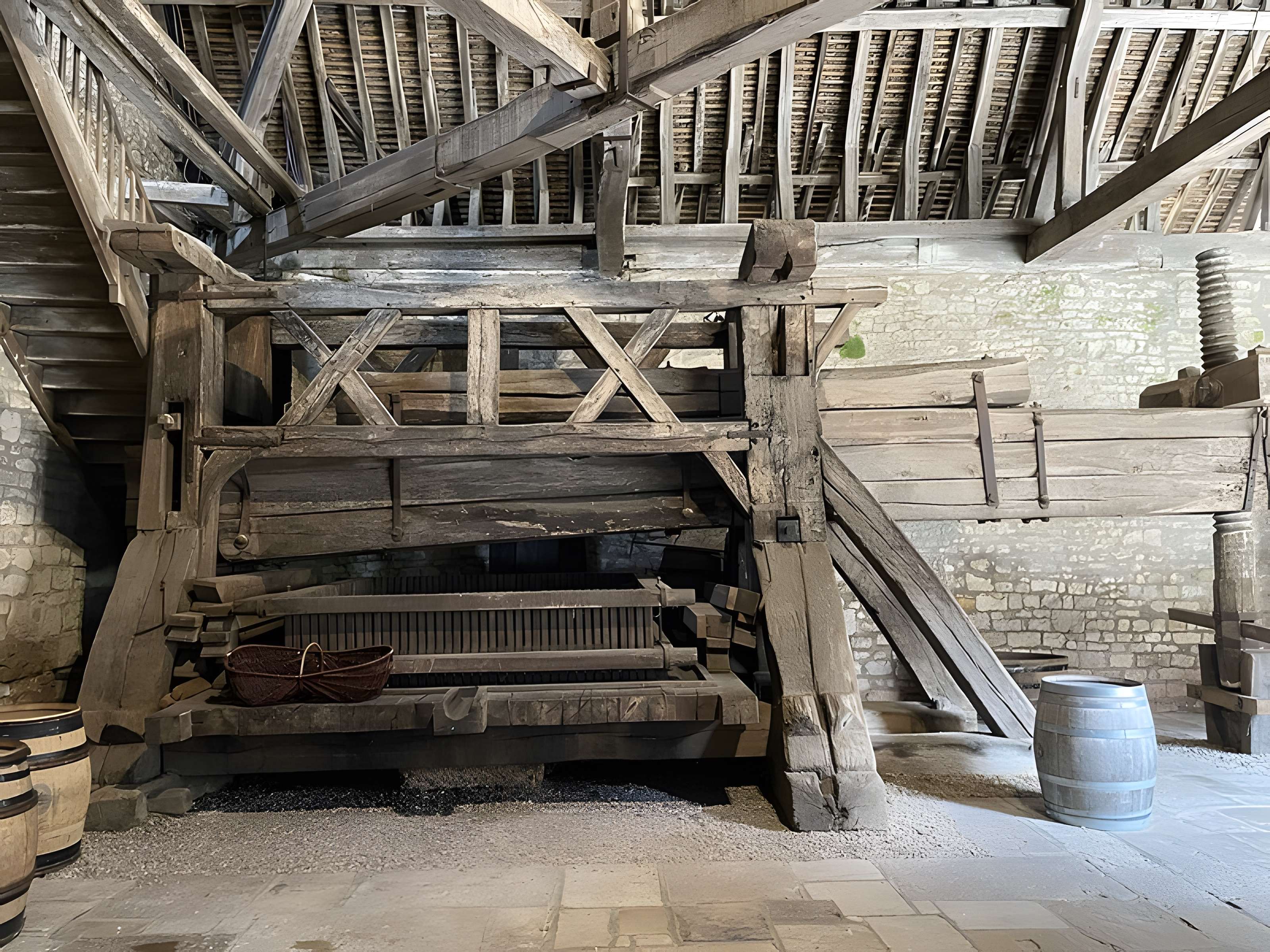 Pressoir des ducs de Bourgogne à Chenôve