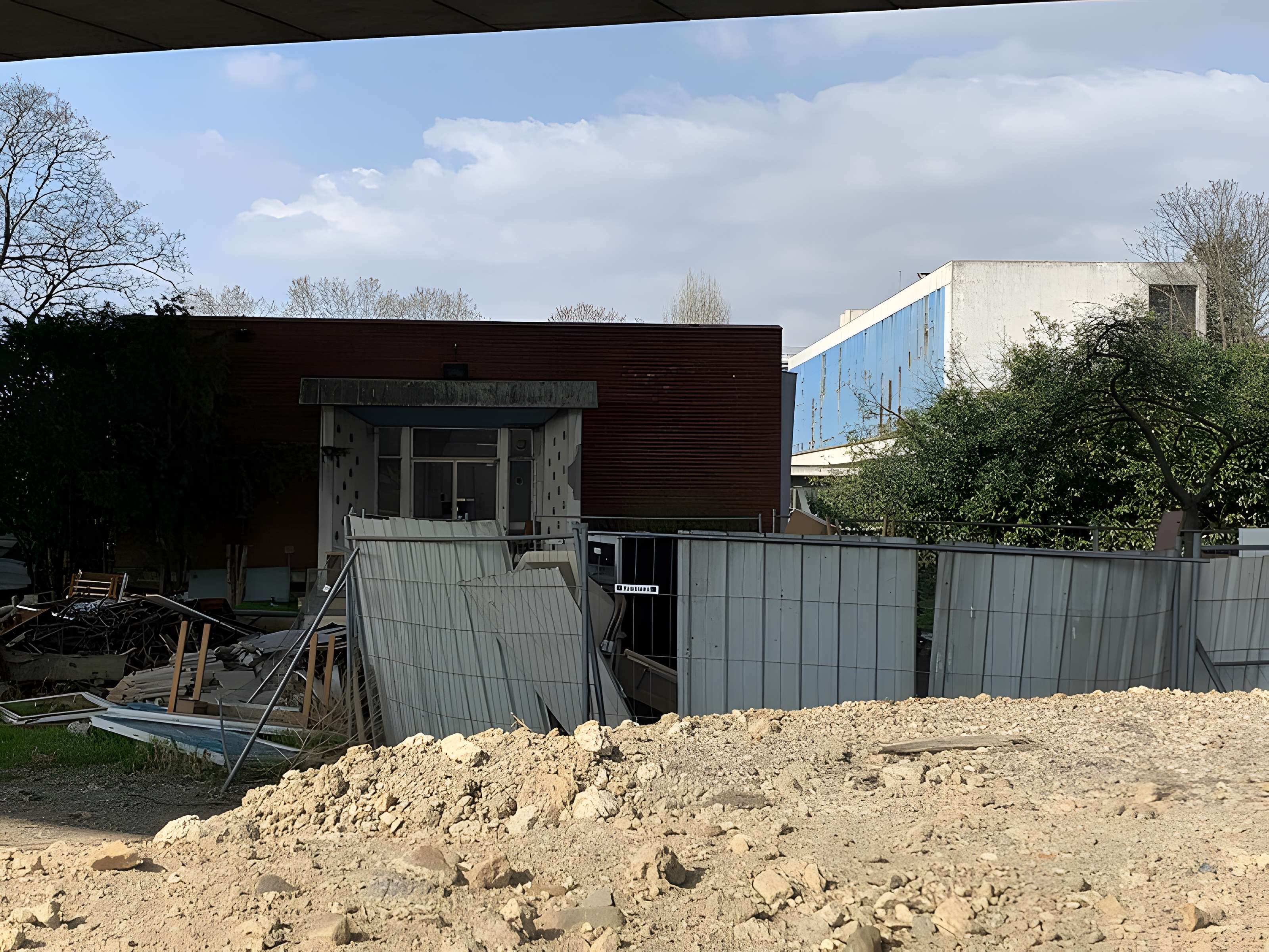 Ancienne usine gazière cokerie Paris-Sud