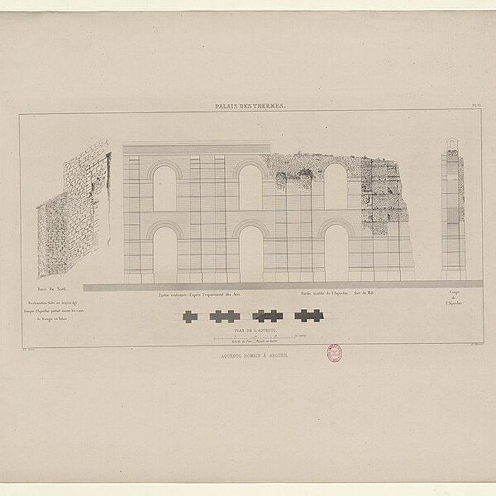 Photo de Aqueduc des Eaux de Rungis également sur communes de Rungis, LHay-les-Roses, Cachan, Arcueil, Gentilly et Paris 14