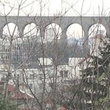 Aqueduc des Eaux de Rungis également sur communes de Rungis, LHay-les-Roses, Cachan, Arcueil, Gentilly et Paris 14