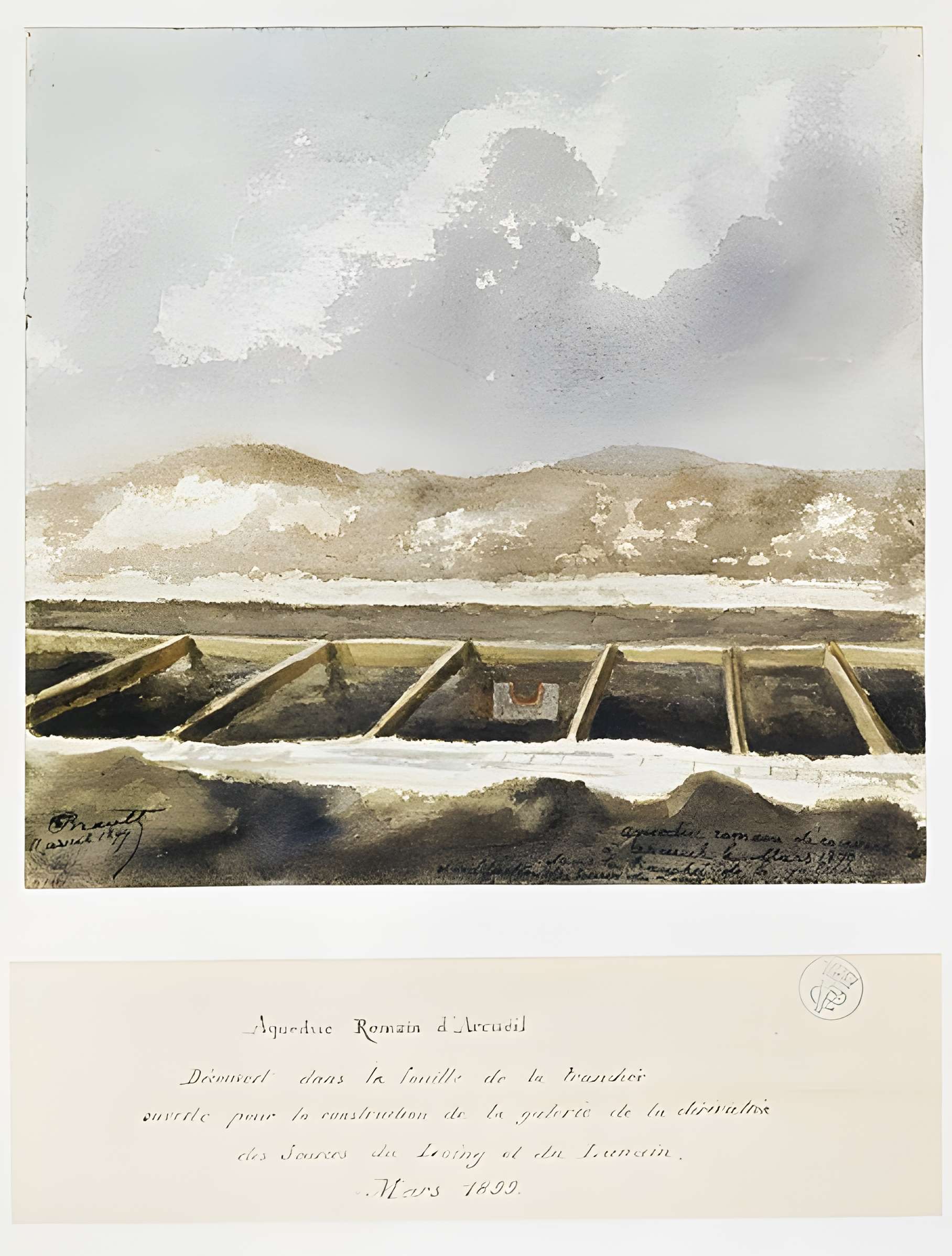 Aqueduc des Eaux de Rungis (également sur communes de Rungis, L'Hay-les-Roses, Cachan, Arcueil, Gentilly et Paris 14)