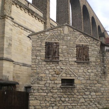 Aqueduc des Eaux de Rungis également sur communes de Rungis, Fresnes, Cachan, Arcueil, Gentilly et Paris 14
