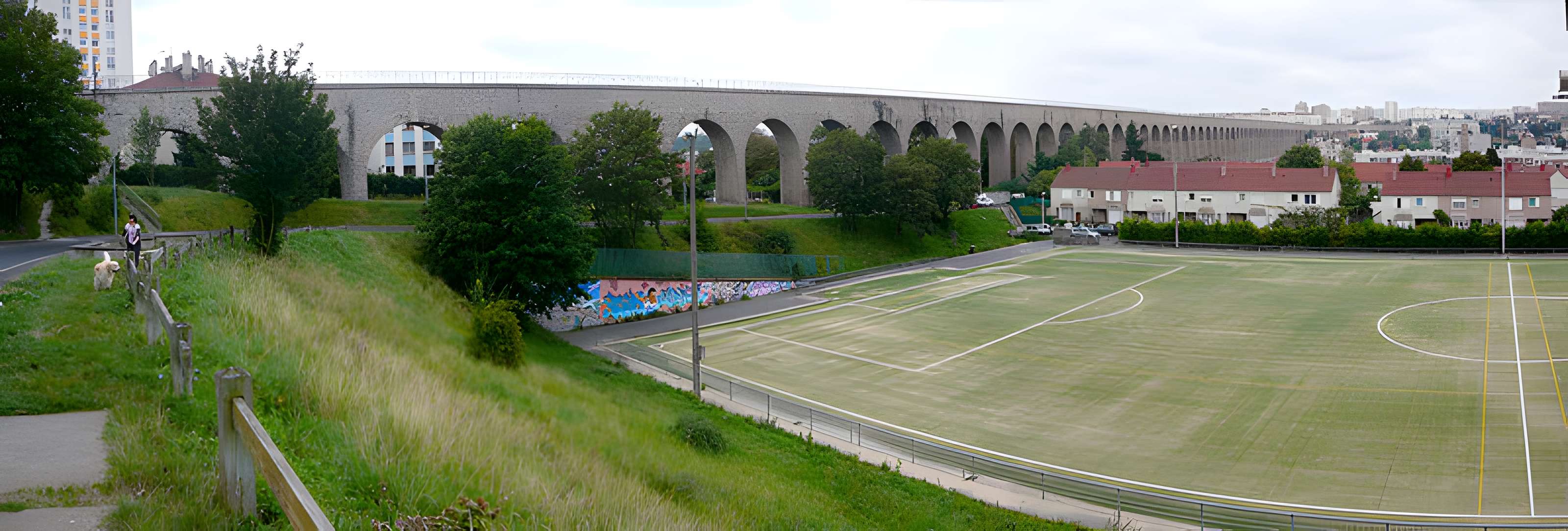 Aqueduc des Eaux de Rungis (également sur communes de Rungis, Fresnes, Cachan, Arcueil, Gentilly et Paris 14)