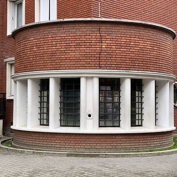 Cité dHabitations à Bon Marché du Square Dufourmantelle, délimitée par la rue Jean-Jaurès, la rue de Rome, lavenue de la Liberté et le square Gabriel-Fauré