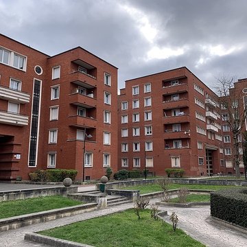 Cité dHabitations à Bon Marché du Square Dufourmantelle, délimitée par la rue Jean-Jaurès, la rue de Rome, lavenue de la Liberté et le square Gabriel-Fauré