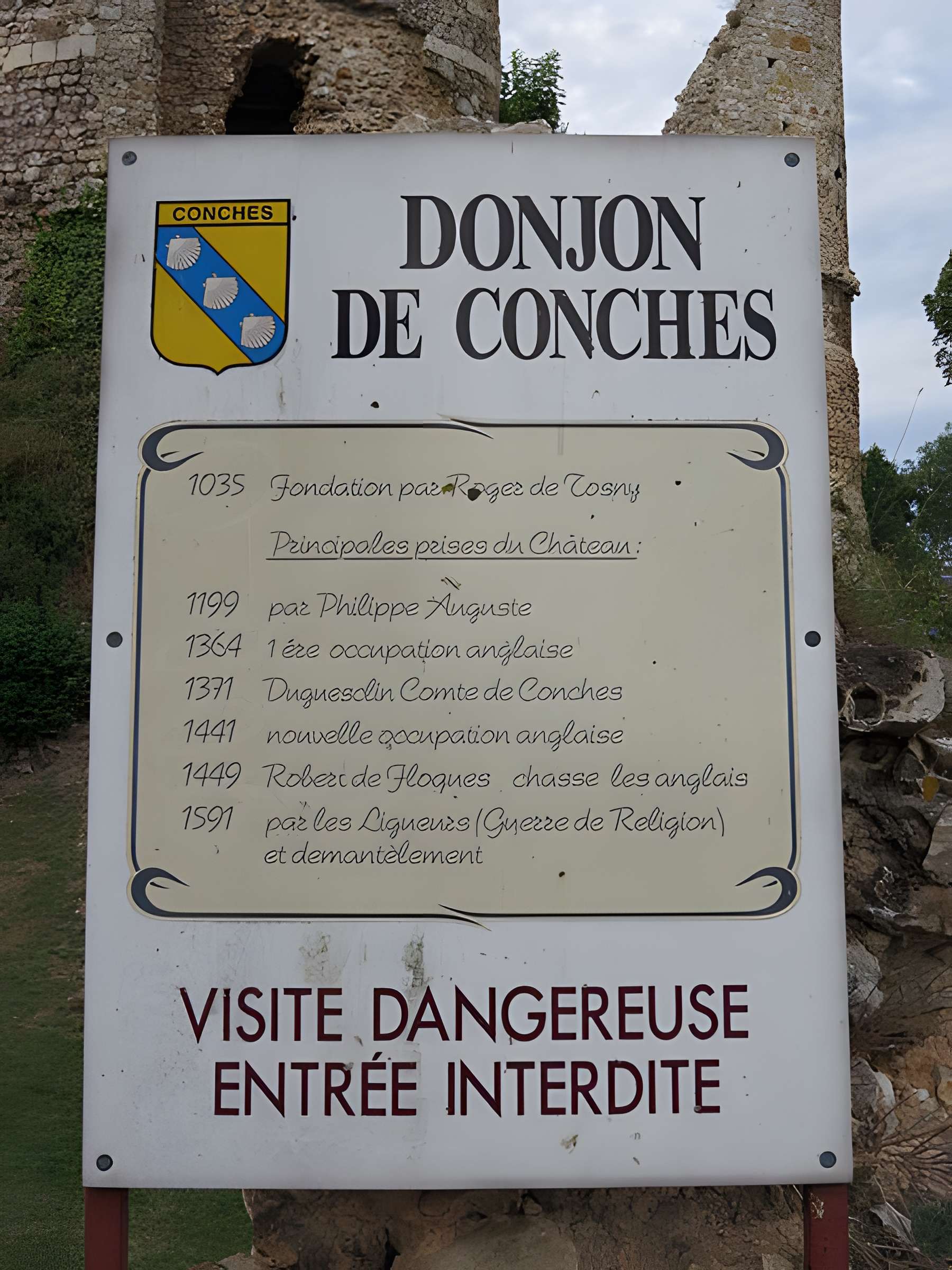 Château de Conches-en-Ouche
