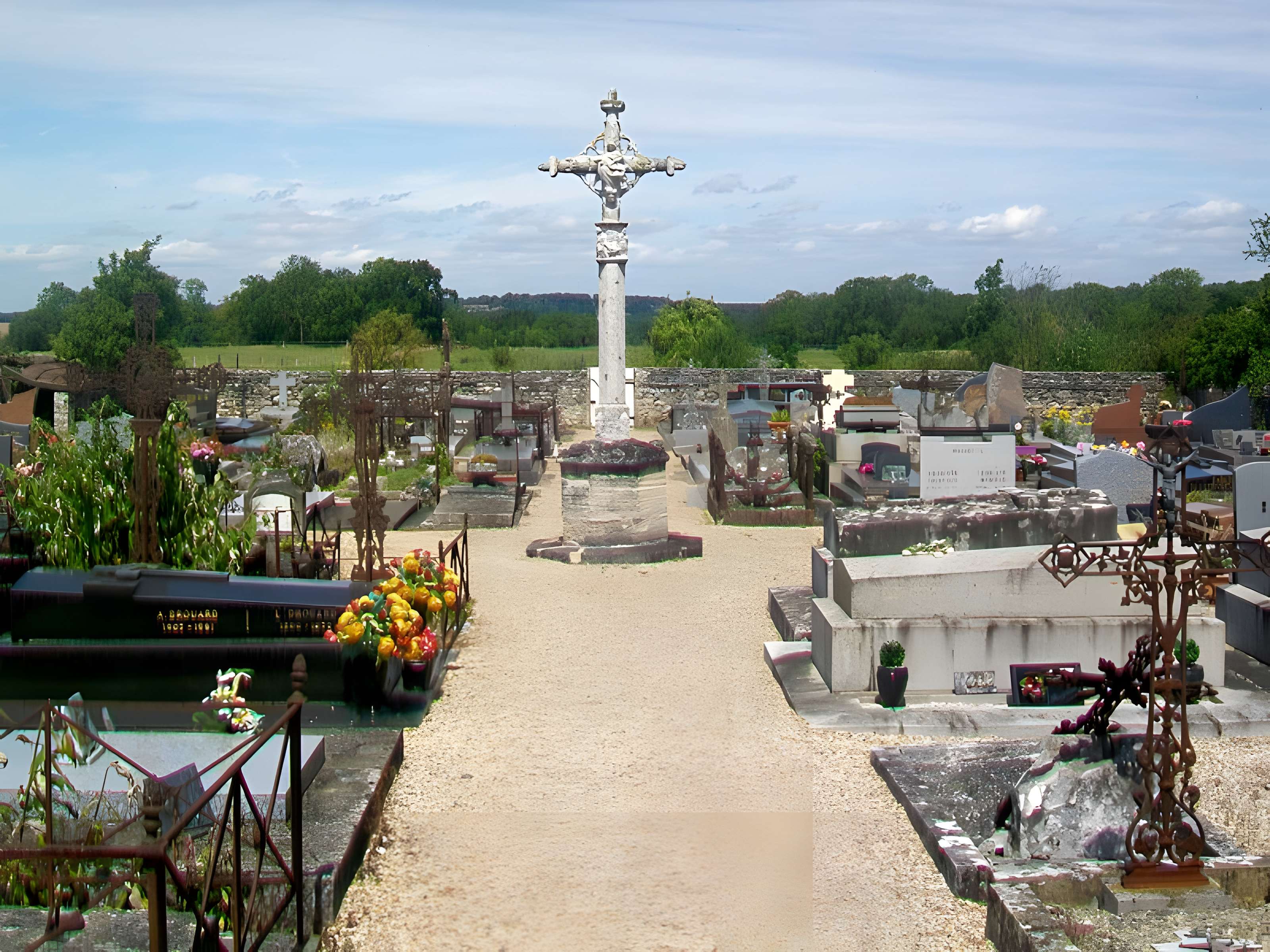 Croix de cimetière