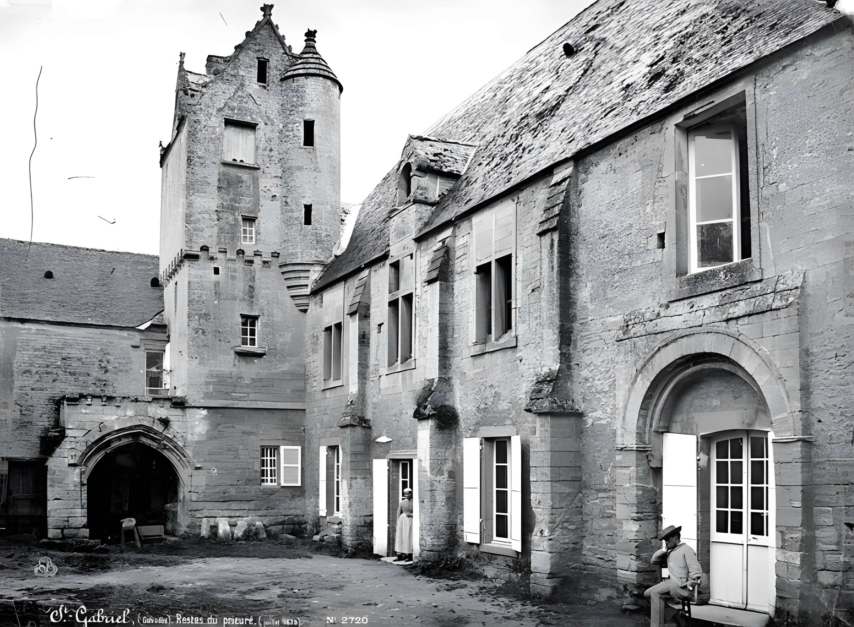 Restes du prieuré de Saint-Gabriel, puis Centre d'apprentissage horticole