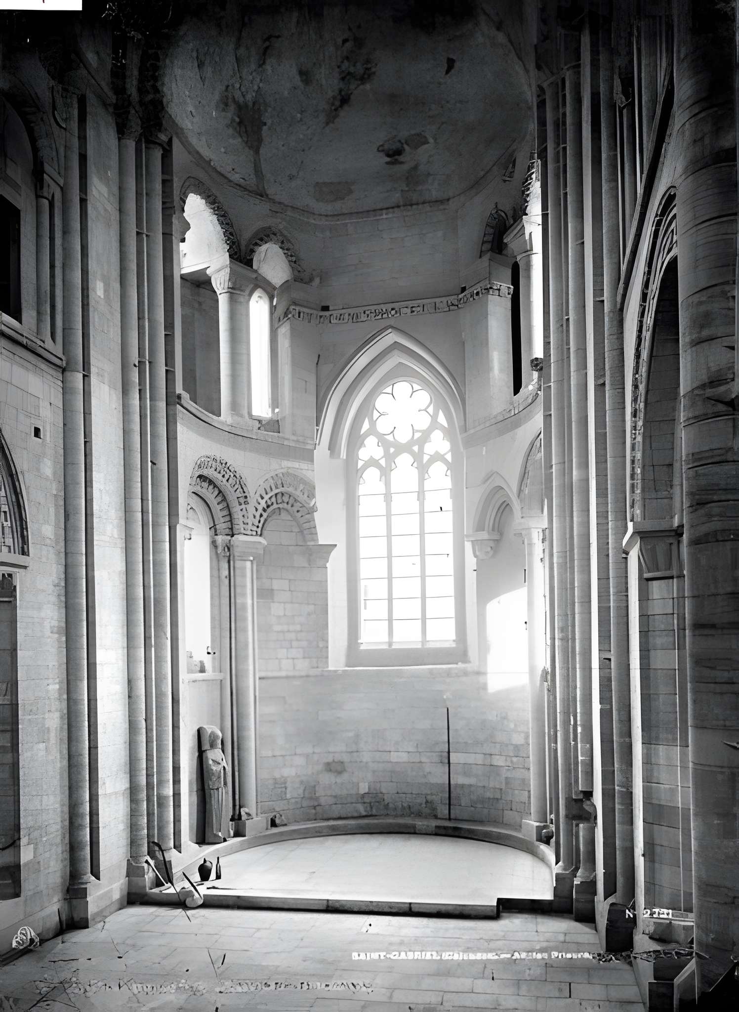 Restes du prieuré de Saint-Gabriel, puis Centre d'apprentissage horticole