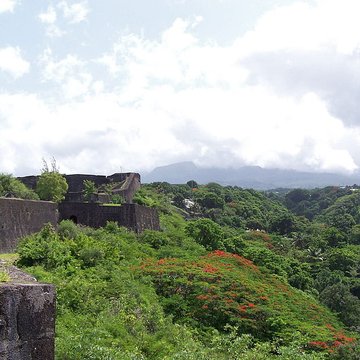 Fort Saint-Charles, Fort Richepance ou Fort Delgrès, puis laboratoire de vulcanologie