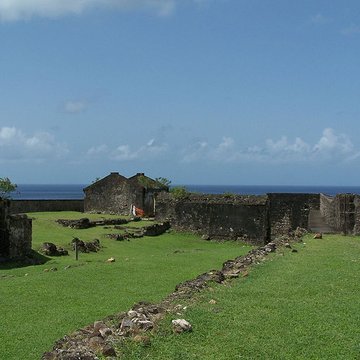 Fort Saint-Charles, Fort Richepance ou Fort Delgrès, puis laboratoire de vulcanologie