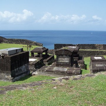 Fort Saint-Charles, Fort Richepance ou Fort Delgrès, puis laboratoire de vulcanologie