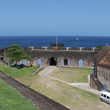Fort Saint-Charles, Fort Richepance ou Fort Delgrès, puis laboratoire de vulcanologie