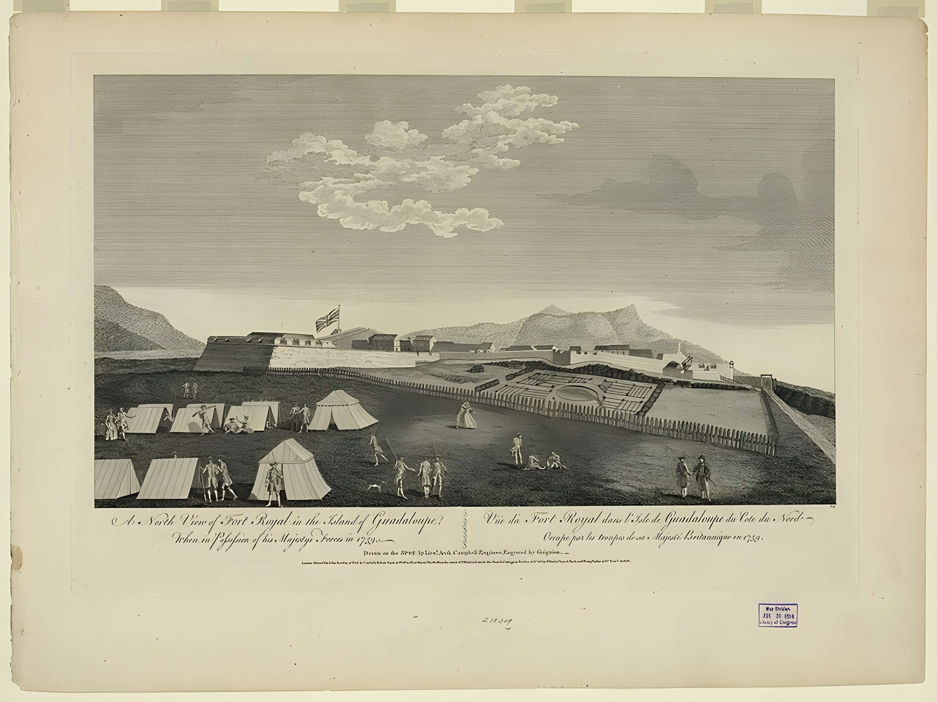 Fort Saint-Charles, Fort Richepance ou Fort Delgrès, puis laboratoire de vulcanologie