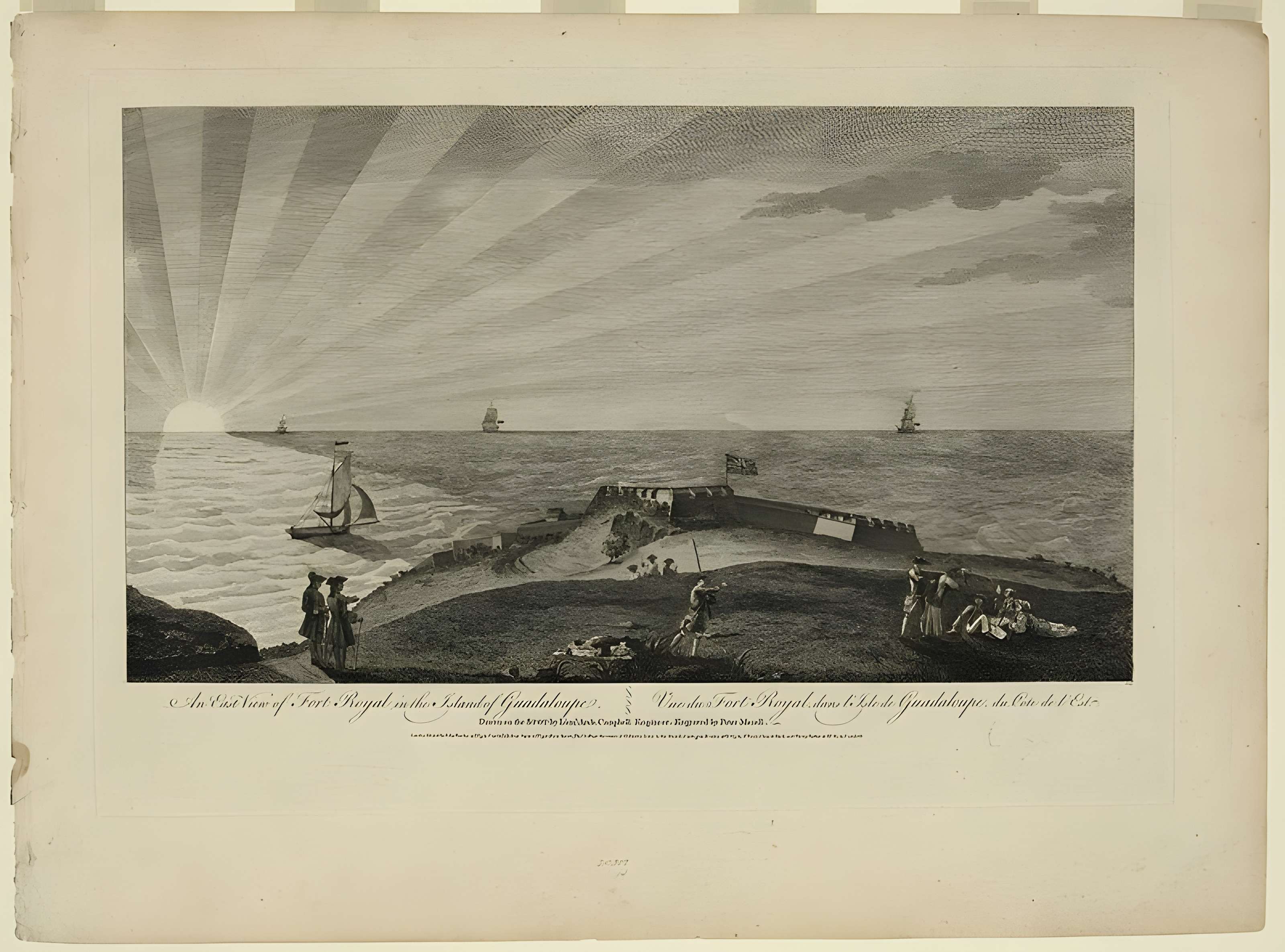 Fort Saint-Charles, Fort Richepance ou Fort Delgrès, puis laboratoire de vulcanologie