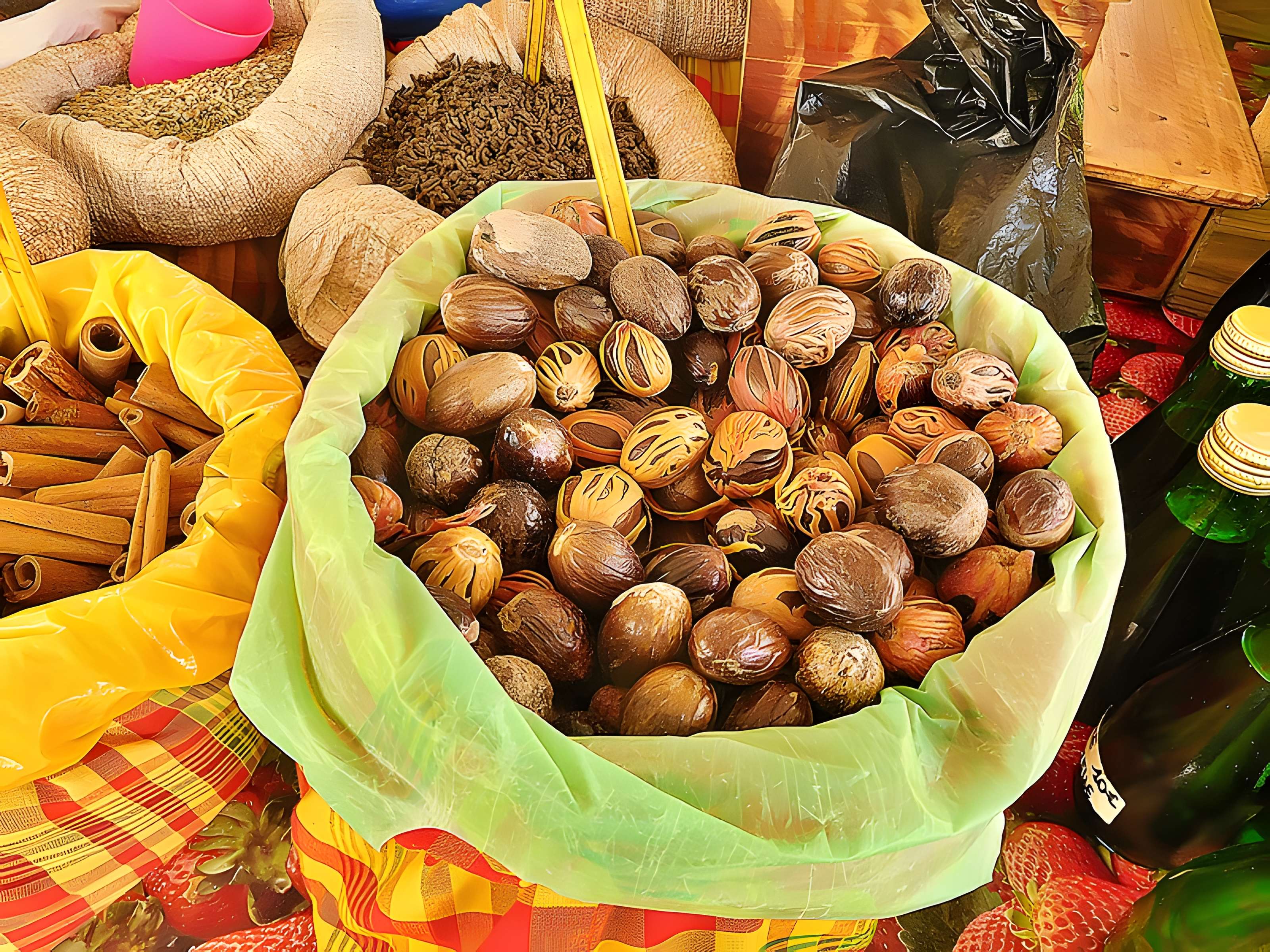 Marché central couvert