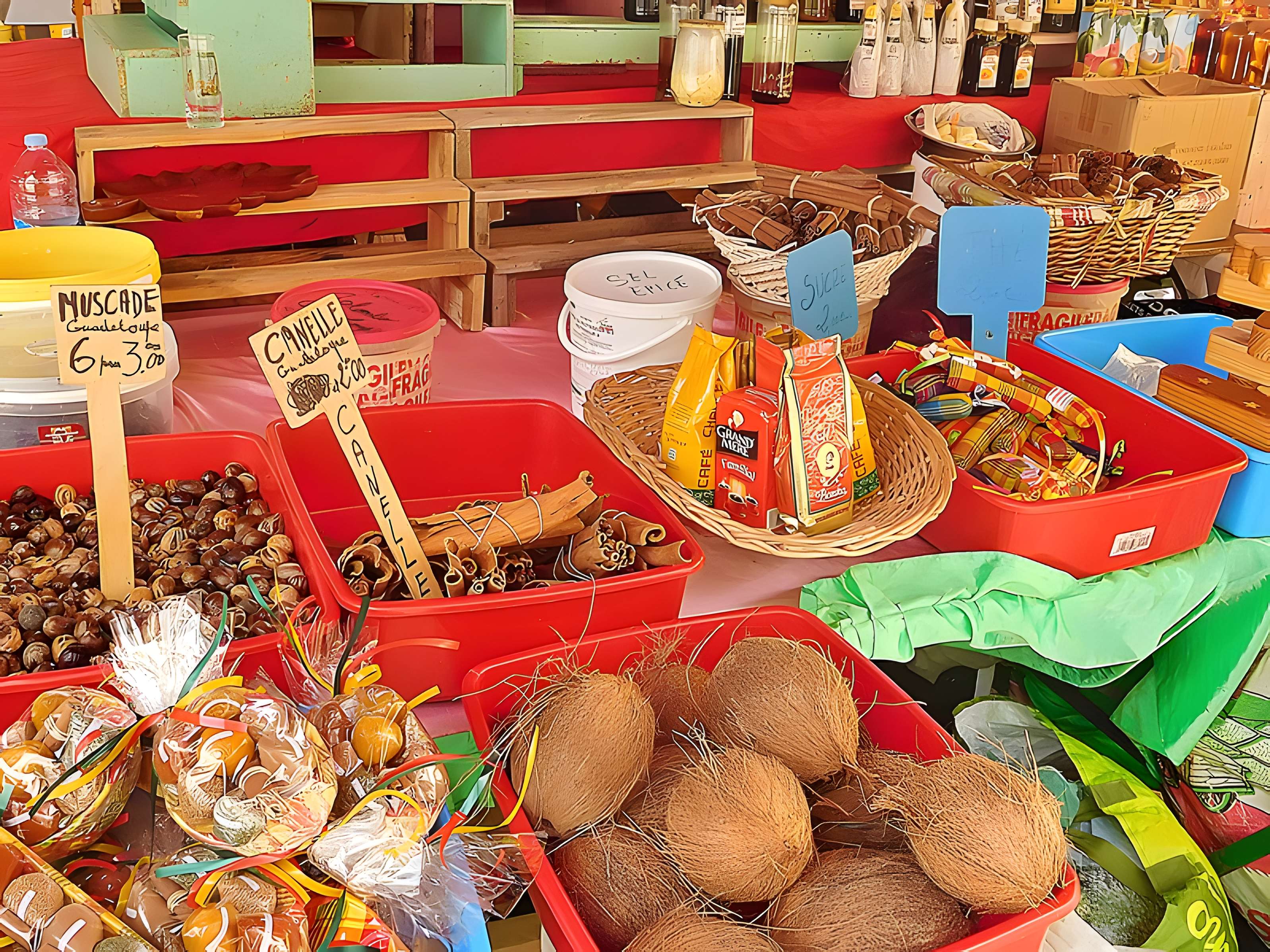 Marché central couvert
