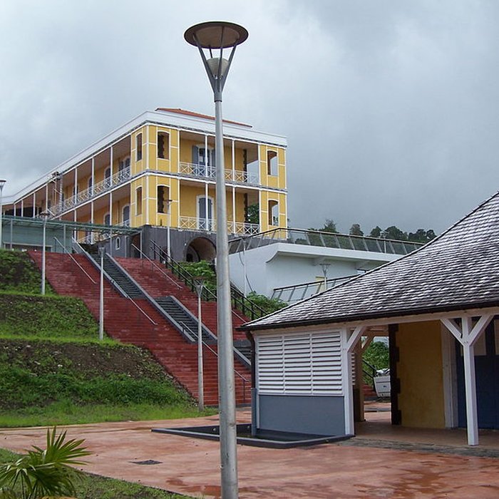 Photo de Ancien hôpital militaire du Camp Jacob, situé au Morne Houël, entre le chemin départemental 9 et le chemin départemental 11