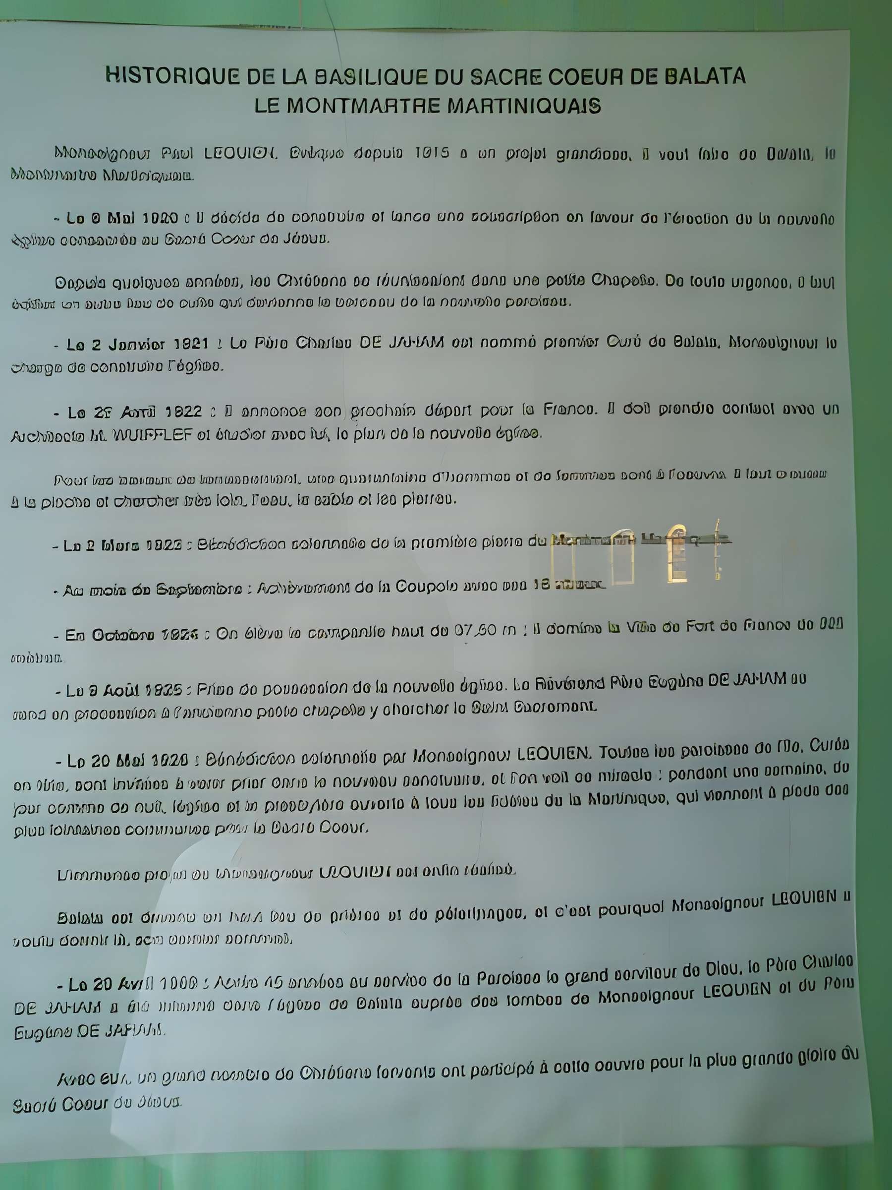 Eglise Sacré-Coeur de Balata