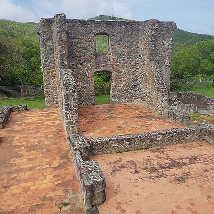 Photo de Habitation sucrière, dite Château-Dubuc, sur la presquîle de la Caravelle
