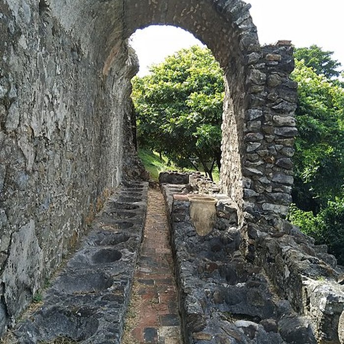 Photo de Habitation sucrière, dite Château-Dubuc, sur la presquîle de la Caravelle