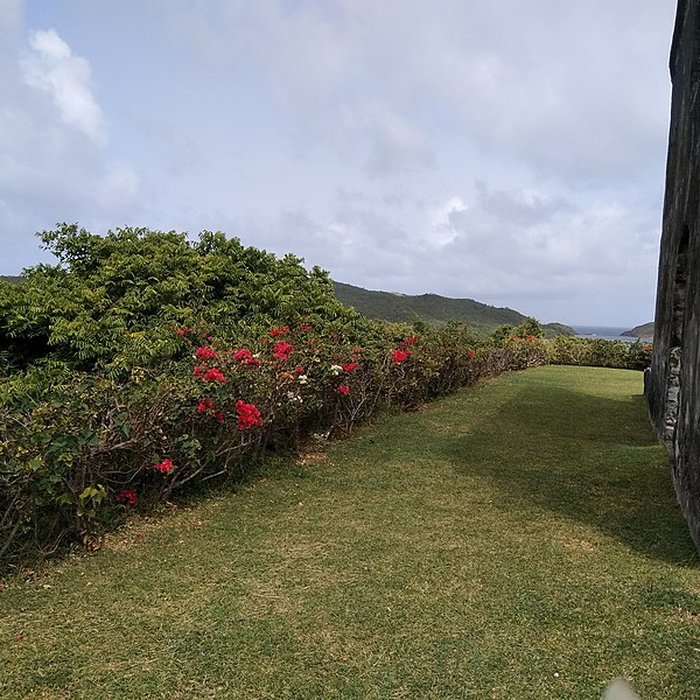 Photo de Habitation sucrière, dite Château-Dubuc, sur la presquîle de la Caravelle