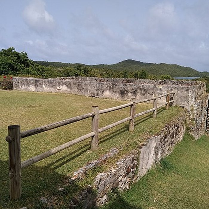 Photo de Habitation sucrière, dite Château-Dubuc, sur la presquîle de la Caravelle