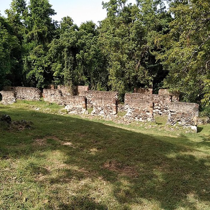 Photo de Habitation sucrière, dite Château-Dubuc, sur la presquîle de la Caravelle