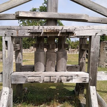 Habitation sucrière, dite Château-Dubuc, sur la presquîle de la Caravelle