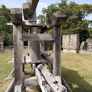Habitation sucrière, dite Château-Dubuc, sur la presquîle de la Caravelle